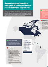 Next Steps Towards Reform: Mapping good practice and gaps in Commonwealth sexual offences legislation