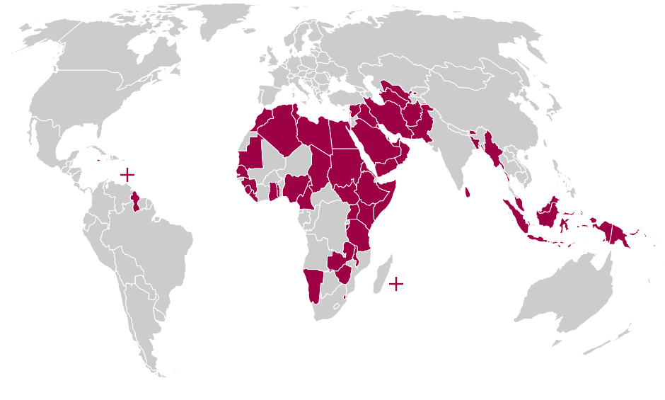 Map Of Countries That Criminalise Lgbt People Human Dignity Trust