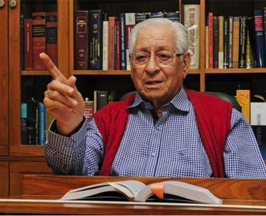 Passing of Soli Sorabjee, a cherished HDT Patron and passionate advocate for human rights, is ‘loss to HDT, to India and to the world’