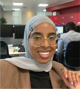 Nafisa Dahir, Communications Officer
