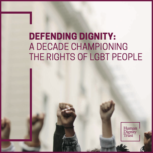 The cover of the report Defending Dignity