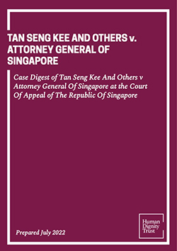 Tan Seng Kee and Others v. Attorney General Of Singapore Case Digest