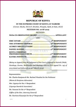 Eric Gitari v NGO Co-ordination Board & 3 others 2023 Judgment