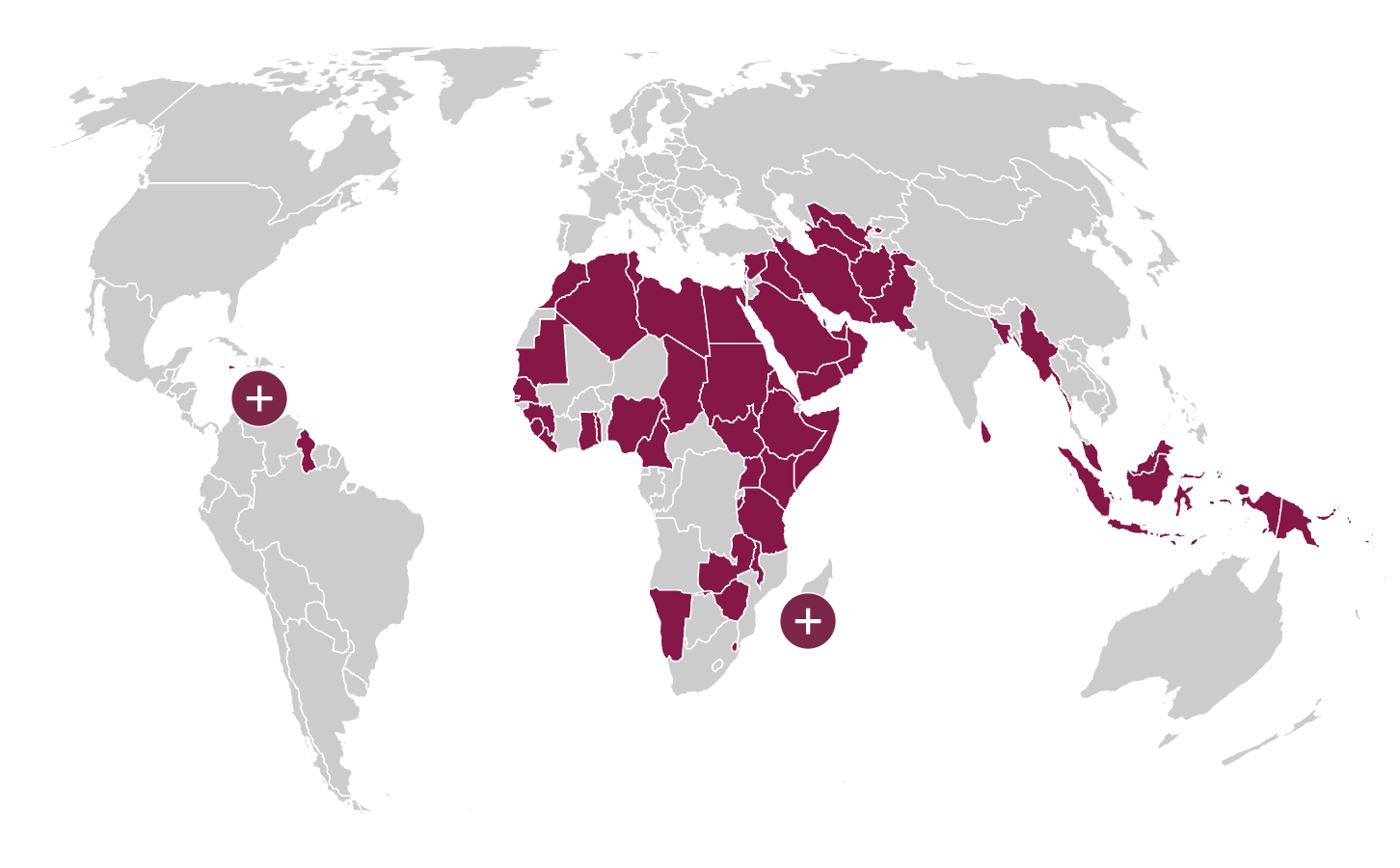 Map of Countries that Criminalise LGBT People